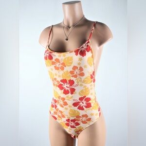 NWT Bear Dance Bodysuit, Hawaiian Flower